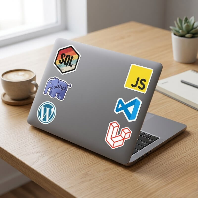 Full-Stack Developer Sticker Set