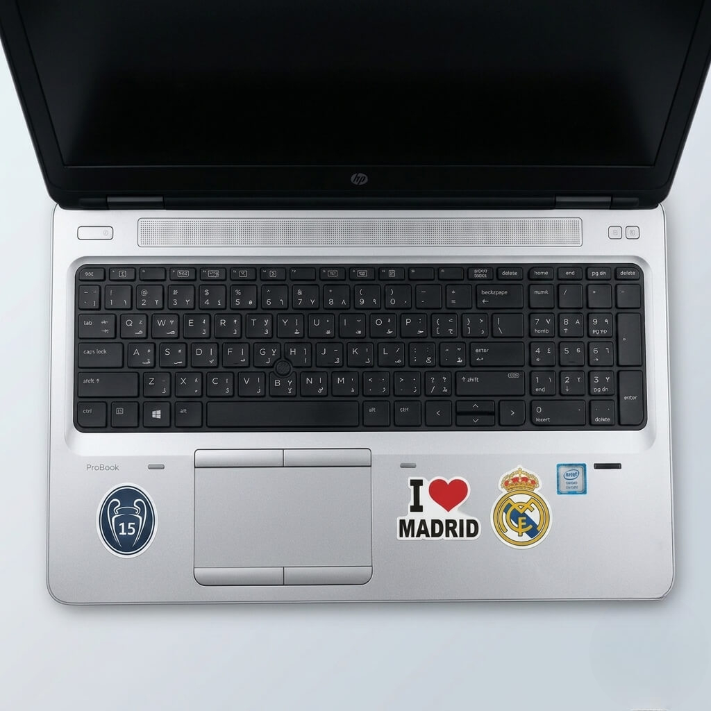 Madridista Luxe Sticker Kit