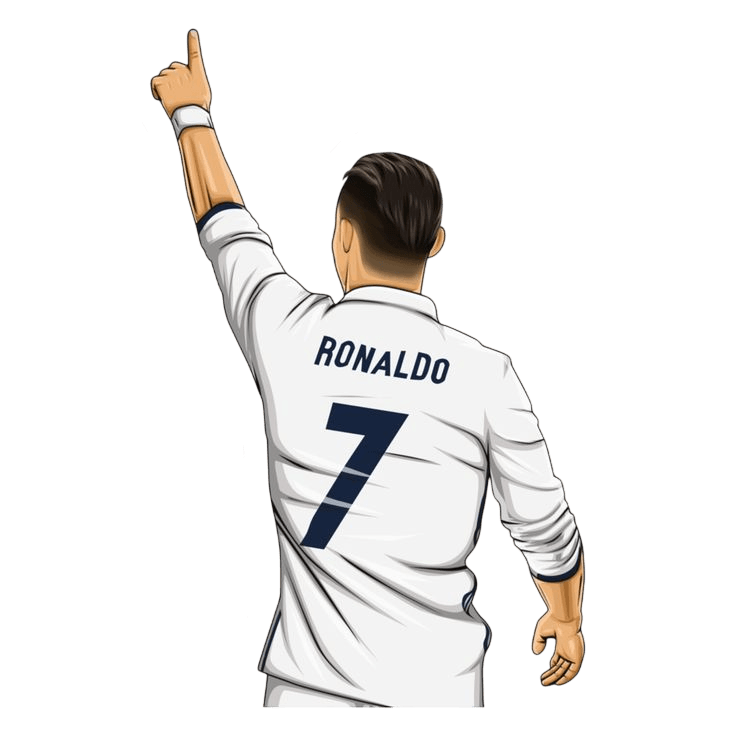 CR7 Real Madrid Sticker